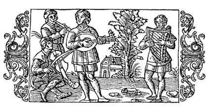Svenska hovmusiker enligt Olaus Magnus 1555